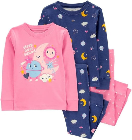 Baby-Girls 4 Pc Cotton 371G083